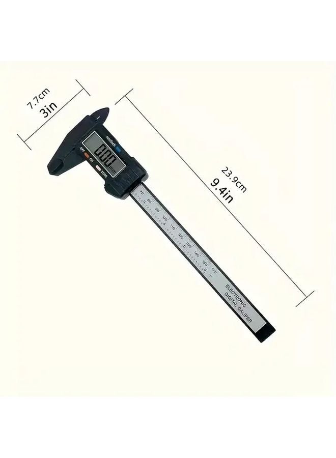 1pc Heavy Duty Digital Vernier Caliper Micrometer 150mm Large LCD Display 0 01in Resolution - Image 3